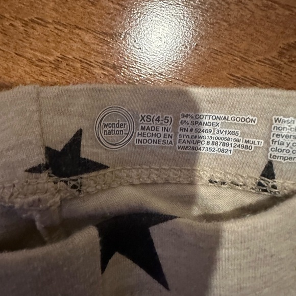 Stellar C-Small Girls’ Starry Leggings - Picture 3 of 3